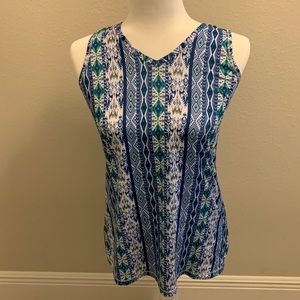 Fun patterned ladies tank